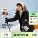 巴拉巴拉童裝兒童羽絨服男女童2025冬季新款中長(cháng)款毛領(lǐng)加厚保暖上衣中大童
