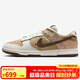 耐克NIKE男休閑板鞋 DUNK 馬年限定 新年款運動(dòng)鞋IQ1118-220米棕42