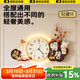 美世達鐘表掛墻現代客廳掛鐘裝飾2026新款輕奢高級感簡(jiǎn)約創(chuàng  )意時(shí)鐘掛墻 平安喜樂(lè )【常規款】62.5*44cm