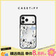 CASETIFY 斑點(diǎn)狗 Life is beautiful 適用于iPhone17/16/15 Air/Plus/Pro/Max 鏡面Magsafe 蘋(píng)果手機殼 鏡面黑框Magsafe iPhone