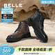 百麗（Belle）男商場(chǎng)同款休閑馬丁靴工裝靴加絨8CQ01DD3 棕色單里 40 (250mm)