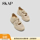 圣伽步（SKAP）瑪麗珍鞋女士透氣淺口軟底休閑單鞋【徐若晗同款】