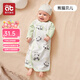 愛(ài)貝迪拉嬰兒連體衣和尚服新生兒純棉秋冬睡衣男女滿(mǎn)月寶寶幼兒連體和袍 【抗菌居家連體衣】熊貓貝爾 59cm 建議1-3個(gè)月