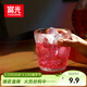 富光冰川杯玻璃杯子水杯女夏季家用飲料咖啡杯啤酒杯涼水杯家居館
