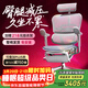 Ergonor保友金豪E2/金豪E2 Pro 高端人體工學(xué)椅 電腦椅辦公椅家用電競椅 【金豪E2 Pro】銀白網(wǎng)(云感科技坐墊)+躺舒寶 整椅發(fā)貨 送貨上門(mén)