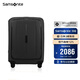 新秀麗（Samsonite）行李箱20英寸拉桿箱進(jìn)口輕盈環(huán)保旅行箱包KM0黑色密碼登機箱