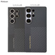 Pinkson適用三星S24/S25/S26Ultra凱夫拉手機殼保護套芳綸超薄全包磨砂硬殼碳纖維紋輕配件簡(jiǎn)約高檔商務(wù)新 【蒙德里安/藝術(shù)拼接】無(wú)磁吸 【三星S24Ultra】