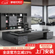 舒炫老板桌辦公桌大氣雙柜大班臺簡(jiǎn)約現代總裁桌主管桌辦公家具組合 1.8米老板桌
