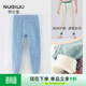 努比屋兒童保暖褲男童秋冬加絨加厚棉褲子女童內穿打底褲中大童秋褲
