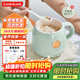 樂(lè )扣樂(lè )扣養生杯燒水杯 電煮杯電熱水杯加熱水杯迷你養生壺熱奶杯電燉杯旅行戶(hù)外EJC3125GRN