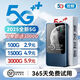 梵零【5.9元3000G】移動(dòng)隨身wifi6無(wú)線(xiàn)網(wǎng)絡(luò )5G千兆2026新款無(wú)限速流量全國通用上網(wǎng)卡寬帶路由器三網(wǎng)通 5G充電寶【光纖版】終身質(zhì)保+贈免費流量