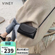 viney牛皮包包女包斜挎單肩包輕奢品牌小方包生日禮物高級感送女友老婆