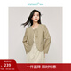 茵曼（INMAN）【商場(chǎng)同款】新中式盤(pán)扣西裝2025秋季女裝新款長(cháng)袖外套 淺卡其 M