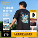 卡賓男裝 精致繡花T恤2025夏季新款生動(dòng)有趣色彩豐富 煤黑色01 L /175/50