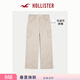 HOLLISTER小海鷗圖案可調節褲腰工裝休閑褲26春女裝356-6036 淺棕色 28 165/72A 6標準版