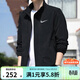 耐克（NIKE）外套男士上衣 26春季新款運動(dòng)服裝立領(lǐng)休閑防風(fēng)衣冰絲速干夾克 FB7500-010 /曬圖退10【元】 L 175/92A