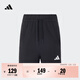 adidas休閑舒適短褲女裝夏季阿迪達斯官方輕運動(dòng)JY8574 黑色/白   XS