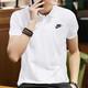 耐克（NIKE）POLO衫男士25新款運動(dòng)服裝翻領(lǐng)健身衣純色棉短袖透氣T恤 FN3895-100 M
