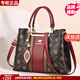 雪愛(ài)袋鼠女士包包女包送媽媽老婆生日禮物30母親2026新款40歲50女款手提包 酒紅色喜慶禮【精美禮盒+錢(qián)包】