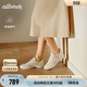 Allbirds【董潔同款】赤足鞋Air Flow呼吸芭蕾鞋舞蹈春季女鞋多巴胺休閑鞋 自然白 37 /W7 女碼