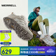 邁樂(lè )（Merrell）男女款戶(hù)外時(shí)尚徒步鞋MOAB3邁越者防滑耐磨減震透氣輕量登山鞋 J035894白灰米（女） 37