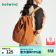 熱風(fēng)（Hotwind）背包秋季單肩包女士多功能尼龍雙肩包戶(hù)外大容量包包 10橙色（B58W4302） F