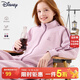 迪士尼女童套裝春裝2026新款兒童休閑裝外套褲子大童衛衣運動(dòng)服洋氣童裝 粉紫 130
