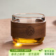 憶壺茶茶杯玻璃品杯家用品茗杯防燙杯子木套隔熱杯功夫茶杯喝茶杯小品杯 【光面】木一杯110ML
