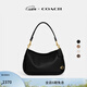 蔻馳（COACH）CARY系列女士經(jīng)典標志斜挎包單肩馬鞍包高級感春季女包 B4/黑色