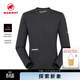 猛犸象（MAMMUT）【艾格極限】Eiger 男士戶(hù)外輕量舒適親膚長(cháng)袖T恤 黑色 L