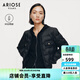 艾諾絲雅詩(shī)ARIOSEYEARS冬季新款氣質(zhì)寬松白色輕薄羽絨服女外套31010003 黑色 XL