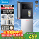 美的（Midea）飲水機家用上置式桶裝水鋼化玻璃立式雙開(kāi)門(mén)辦公室加熱飲水器家庭桶裝飲水YD1518S-X 冷熱型 