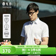 雅戈爾（YOUNGOR）短袖襯衫男白色絲免燙襯衫棉絲面料舒適透氣抗皺易打理 VSTS114879BBY漂白 41
