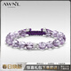 AWNL刺梨薔薇紫水晶手鏈小眾輕奢時(shí)尚百搭飾品送女友生日禮物 紫水晶手鏈 【品牌禮盒】XS 推薦13.5-15cm
