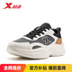特步男鞋運動(dòng)休閑鞋春夏透氣簡(jiǎn)約百搭運動(dòng)鞋戶(hù)外增高老爹鞋鞋子男
