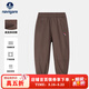 納維凱爾童裝兒童褲子百搭休閑束腳長(cháng)褲中大童學(xué)生舒適休閑褲 破線(xiàn)休閑褲深灰 140