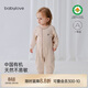 babylove【中國有機天然低敏衣】嬰兒連體衣春秋季男女寶寶衣服哈衣爬服