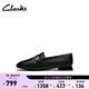Clarks其樂(lè )Ubree15 Charm輕舞系列女鞋新款優(yōu)雅羊皮樂(lè )福鞋通勤方頭單鞋 黑色 261807184 38