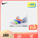 NIKE 耐克男女童毛毛蟲(chóng)運動(dòng)鞋DYNAMO 緩震舒適一腳蹬兒童休閑學(xué)步鞋 343938-032 25 【建議腳長(cháng)14cm】