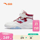 安踏兒童運動(dòng)鞋女大童2026春季魔術(shù)貼高幫國風(fēng)板鞋A22618007