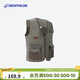 迪卡儂（DECATHLON）男裝馬甲戶(hù)外輕薄攝影背心夏天休閑多口袋釣魚(yú)網(wǎng)眼馬甲OVF 卡其灰 S