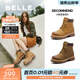 百麗（Belle）又見(jiàn)曠野工裝靴女商場(chǎng)款戶(hù)外休閑短靴B9S1DDD5 【周雨彤推薦】黃色-單里-女款 39 (245mm)