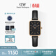 丹尼爾惠靈頓（DanielWellington）DW女士手表復古小方表輕奢小眾石英腕表送女友生日禮物DW435
