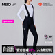 MBO LightWarm?女子秋冬儲物抓絨背帶騎行長(cháng)褲 雙箭頭T170C 黑色【官補8折】【10-22℃】 M
