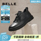 百麗（Belle）時(shí)尚商務(wù)鞋男商場(chǎng)同款牛皮休閑皮鞋8CS01DM3 黑色單里 40 (250mm)