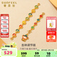 賽菲爾18K金琺瑯吉祥調節鏈延長(cháng)鏈國風(fēng)琺瑯八大佛喜樂(lè )手鏈DIY項鏈配件 平安喜樂(lè )鏈（單鏈無(wú)財神）-93