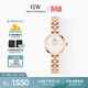 丹尼爾惠靈頓（DanielWellington）DW女士手表Elan瑰美摩登金色石英歐美腕表送女友生日禮物DW717
