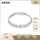 Arsis【明星同款】自由搭配古巴手鏈女時(shí)尚飾品男女情侶款送女友禮物 古巴鏈手鏈常規款-16.5cm