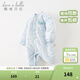 戴維貝拉（DAVE＆BELLA）初生嬰兒連體衣新生兒睡衣洋氣寶寶衣服外出服冬裝新款爬服 恐龍印花【現貨】DB4238364 73cm （建議身高66-73cm）
