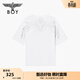 BOY LONDON【荷魯斯之眼】短袖三鷹翅膀印花潮酷T恤N01052 白色 M